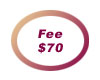 Fee: $70